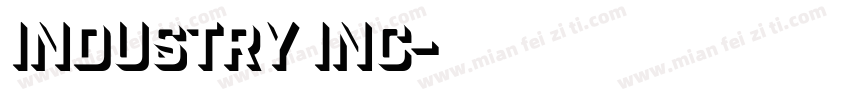 Industry Inc字体转换